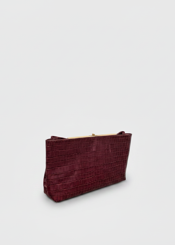 Diana Clutch Bordeaux