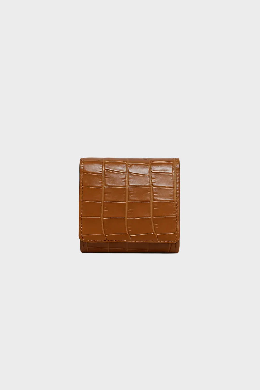Compact Wallet Brown