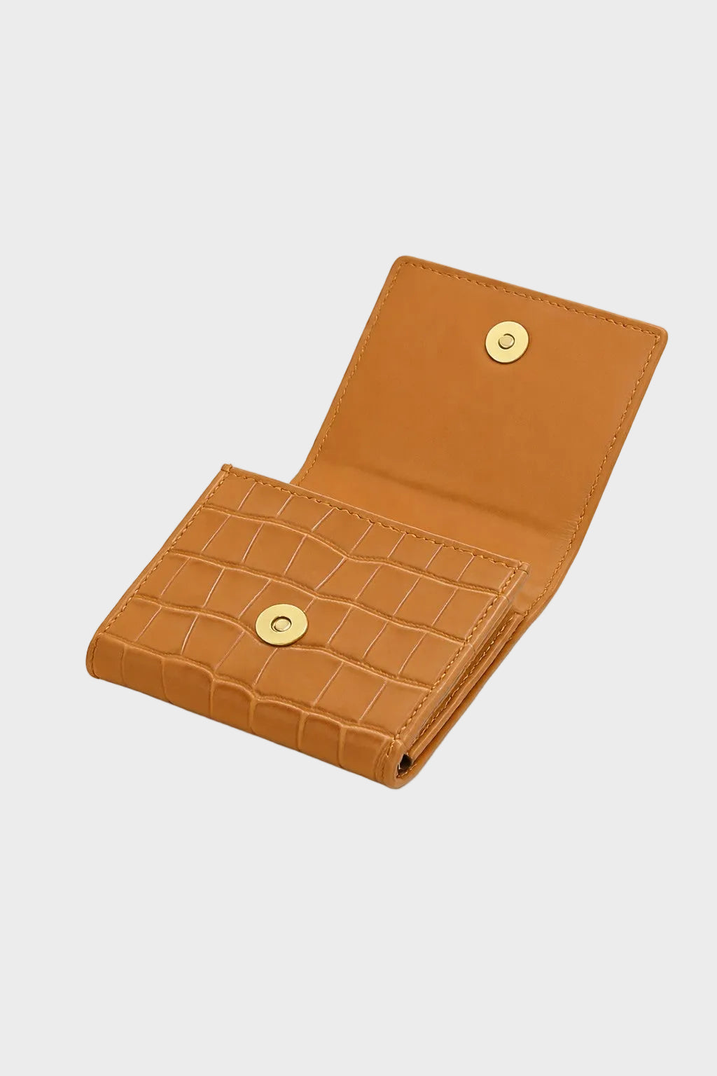 Compact Wallet Brown