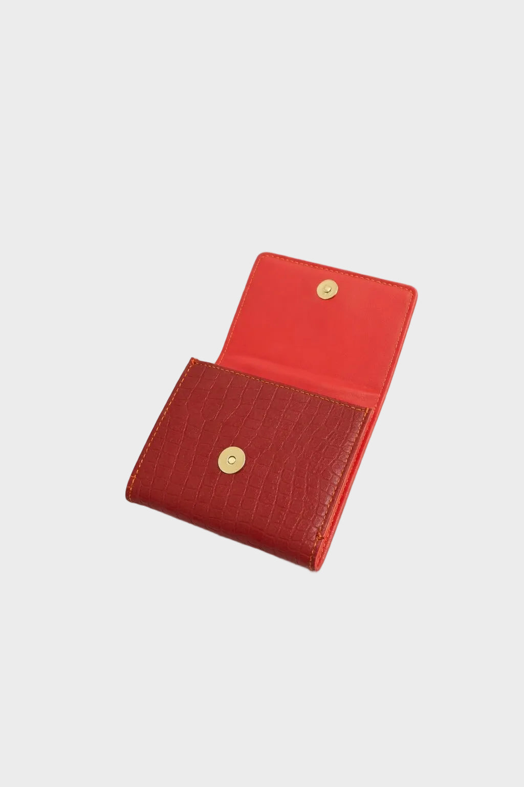 Compact Wallet Red
